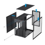 کیس کامپیوتر گیم مکس مدل INFINITY BLACK - Image 7