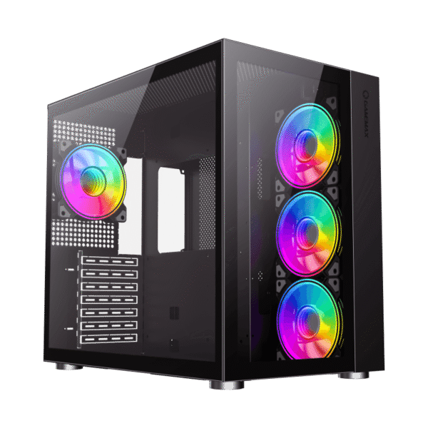 کیس کامپیوتر گیم مکس مدل INFINITY BLACK - Image 8