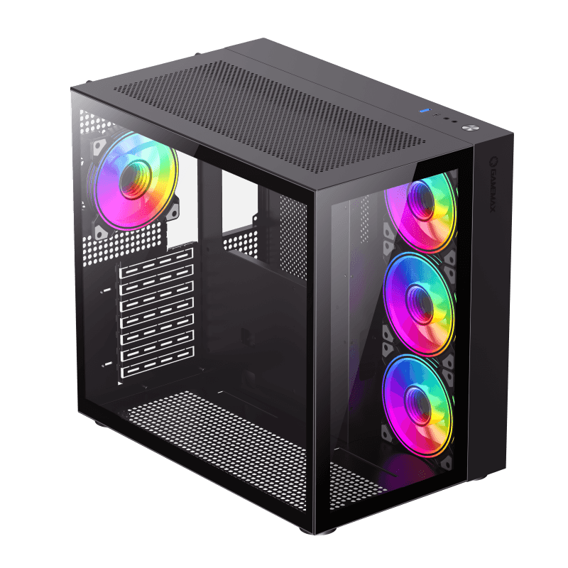 w800_h800_1691647889-1.png کیس کامپیوتر گیم مکس مدل INFINITY BLACK - Image 1
