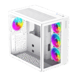 کیس کامپیوتر گیم مکس مدل INFINITY WHITE - Image 9