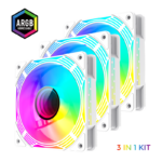 فن کیس گیم مکس مدل KF300 WH - Image 2