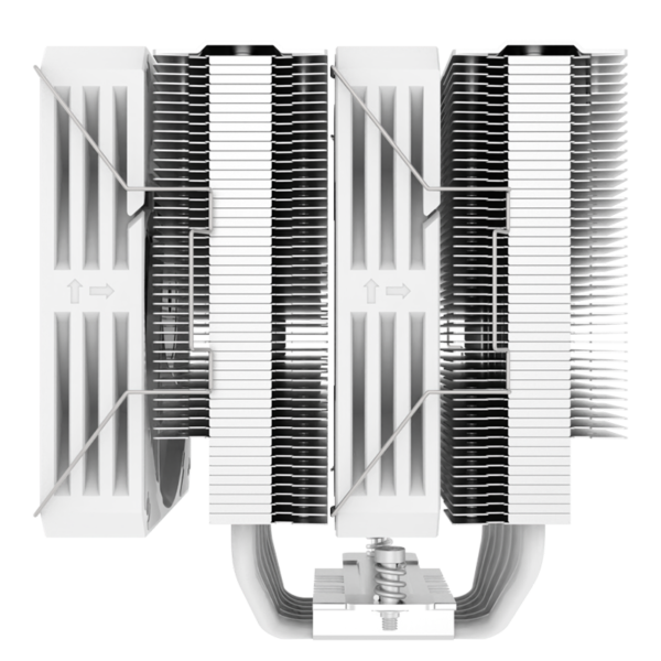 خنک کننده پردازنده گیم مکس مدل Twin 600 White - Image 3