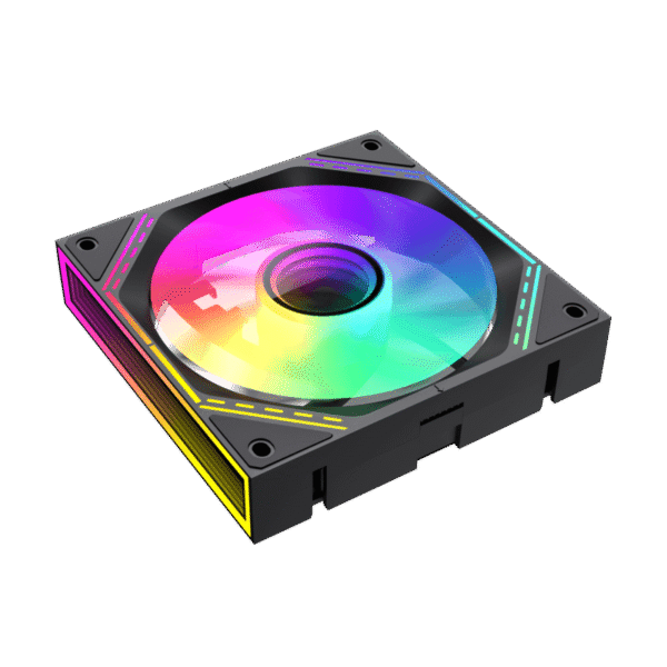 فن کیس گیمینگ گیم‌ مکس FN12A S3I Black بسته 3 عددی - Image 4