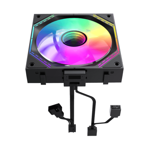 فن کیس گیمینگ گیم‌ مکس FN12A S3I Black بسته 3 عددی - Image 6