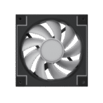 فن کیس گیمینگ گیم‌ مکس RD300 Black بسته 3 عددی - Image 7