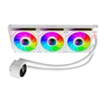 خنک کننده پردازنده مایع گیم مکس IceBurg 360 Digital White - Image 2