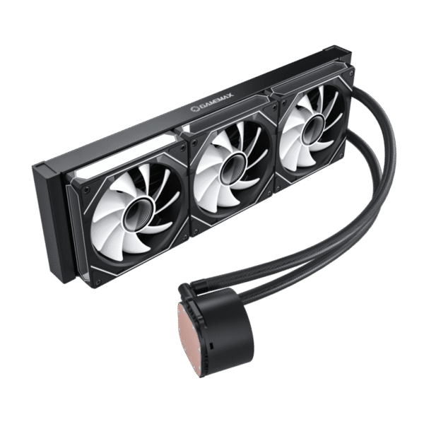خنک کننده پردازنده مایع گیم مکس IceBurg 360 Digital Black - Image 6