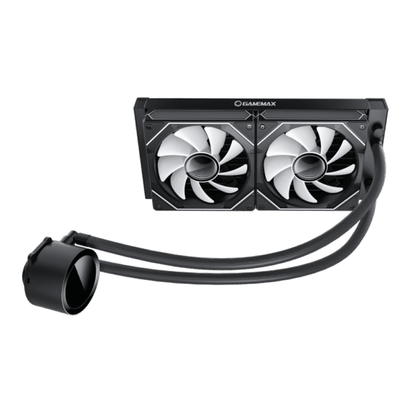 خنک کننده پردازنده مایع گیم مکس IceBurg 240 Digital Black - Image 4
