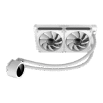 خنک کننده پردازنده مایع گیم مکس IceBurg 240 Digital White - Image 5