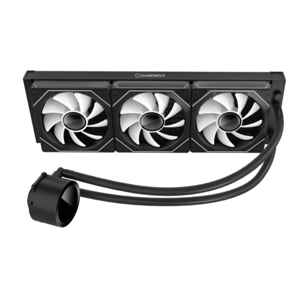 خنک کننده پردازنده مایع گیم مکس IceBurg 360 Digital Black - Image 7