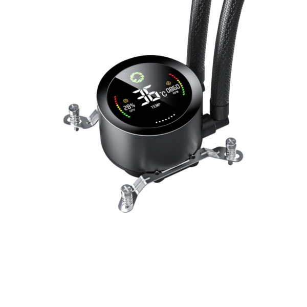 خنک کننده پردازنده مایع گیم مکس IceBurg 360 Digital Black - Image 8