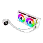 خنک کننده پردازنده مایع گیم مکس IceBurg 240 Digital White - Image 8