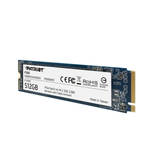 حافظه اس اس دی پاتریوت مدل p300 512gb - Image 3