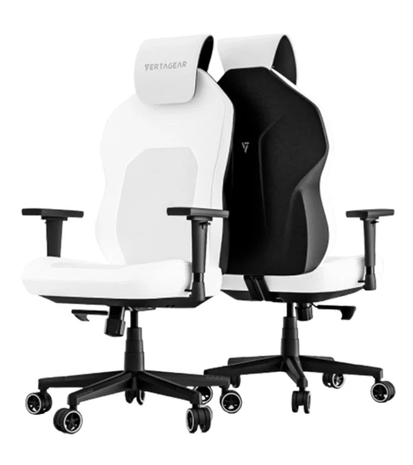 صندلی گیمینگ ورتاگیر SL1800 Black White - Image 3