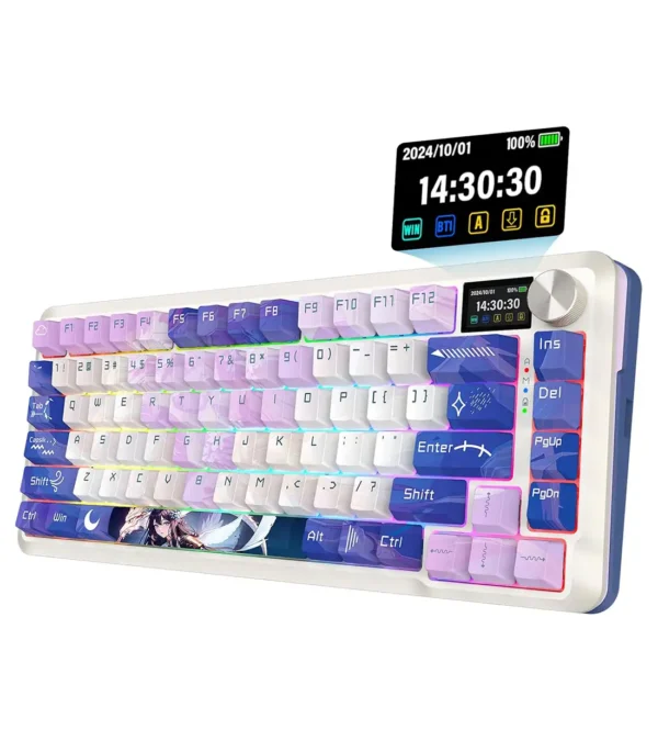 کیبورد بی سیم/باسیم گیمینگ ردراگون K708 AK PRO RGB - Image 5