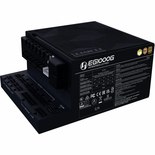 پاور 1000 وات لیان لی EDGE GOLD 1000 UK Black Full Modular به همراه هاب