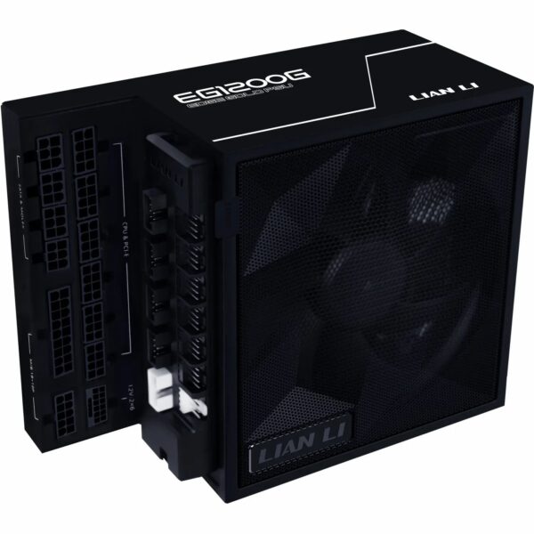 پاور 1200 وات لیان لی EDGE GOLD 1200 UK Black Full Modular به همراه هاب
