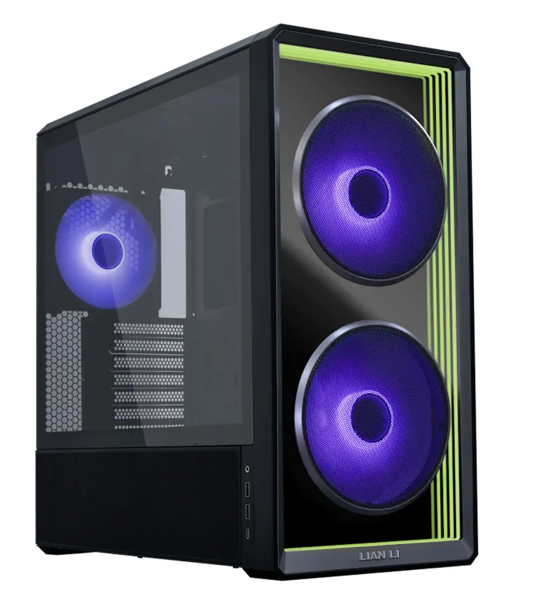 کیس گیمینگ لیان لی LANCOOL 217 INF Black کیس گیمینگ لیان لی LANCOOL 217 INF Black