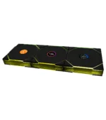 فن کیس لیان لی UNI FAN TL120 LCD Wireless Black بسته 3 عددی
