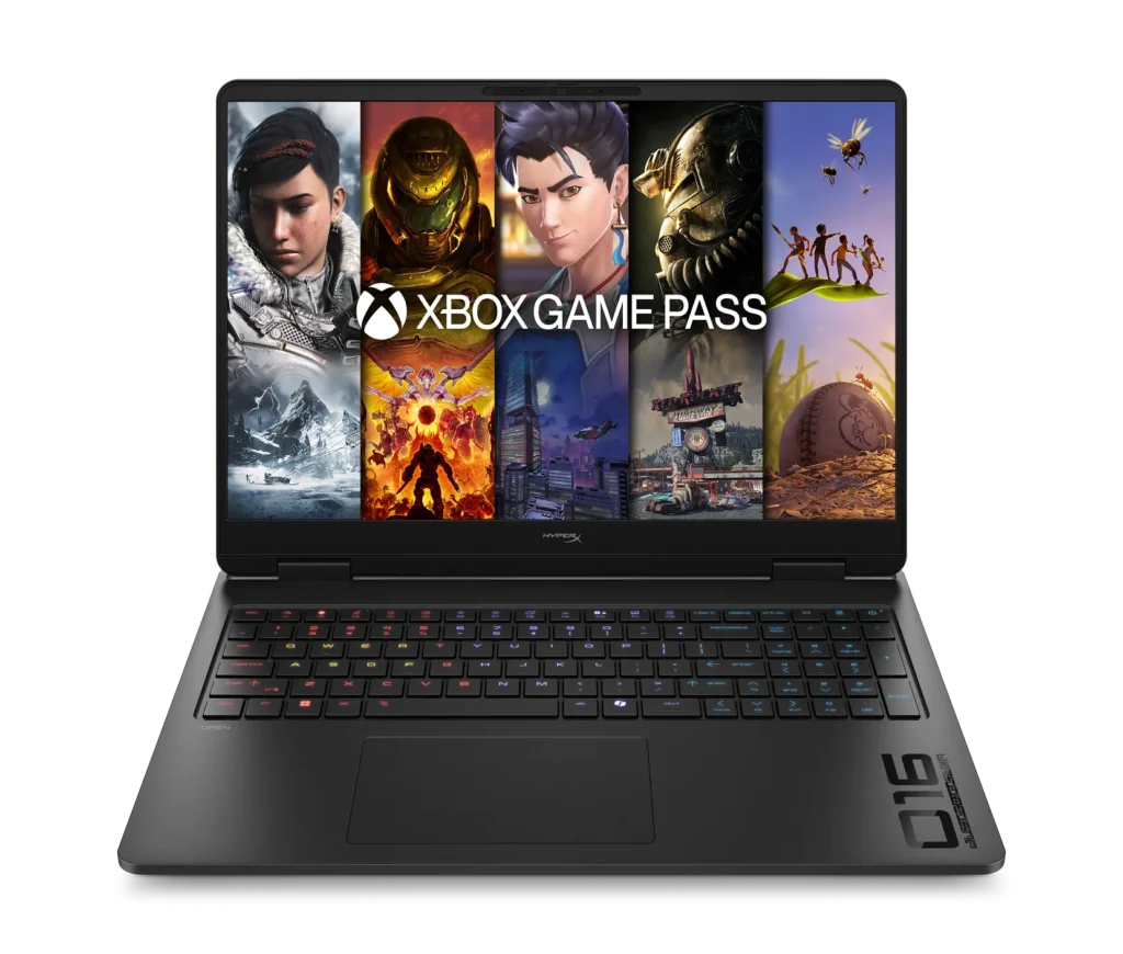 لپتاپ اچ پی HP Hyper X Omen 16 Core Ultra 7 356H 16D5 512 5060 8GB Windows 11Home 2K IPS