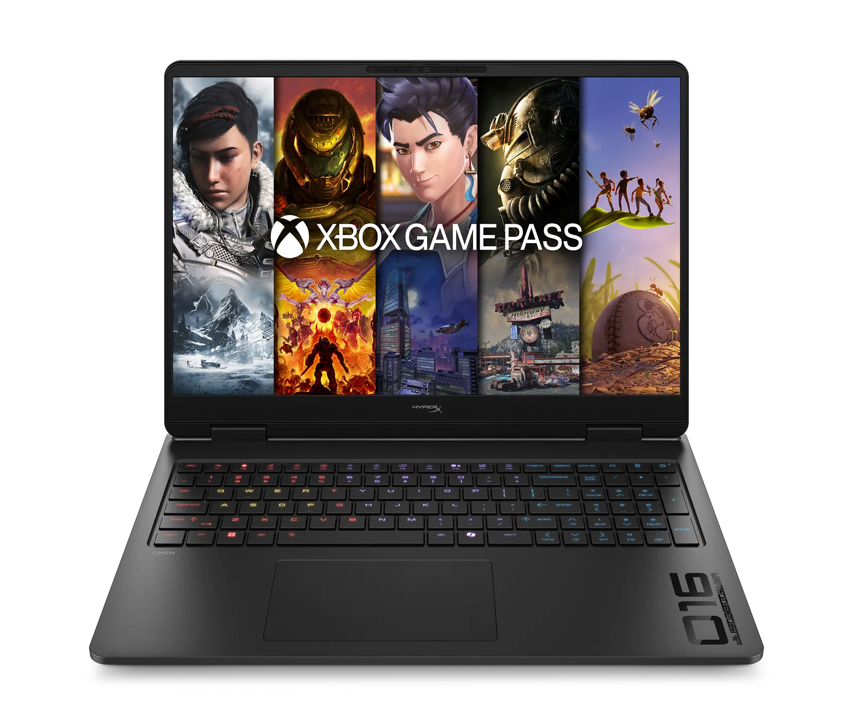 لپتاپ اچ پی HP Hyper X Omen 16 Core Ultra 7 356H 16D5 512 5060 8GB Windows 11Home 2K IPS